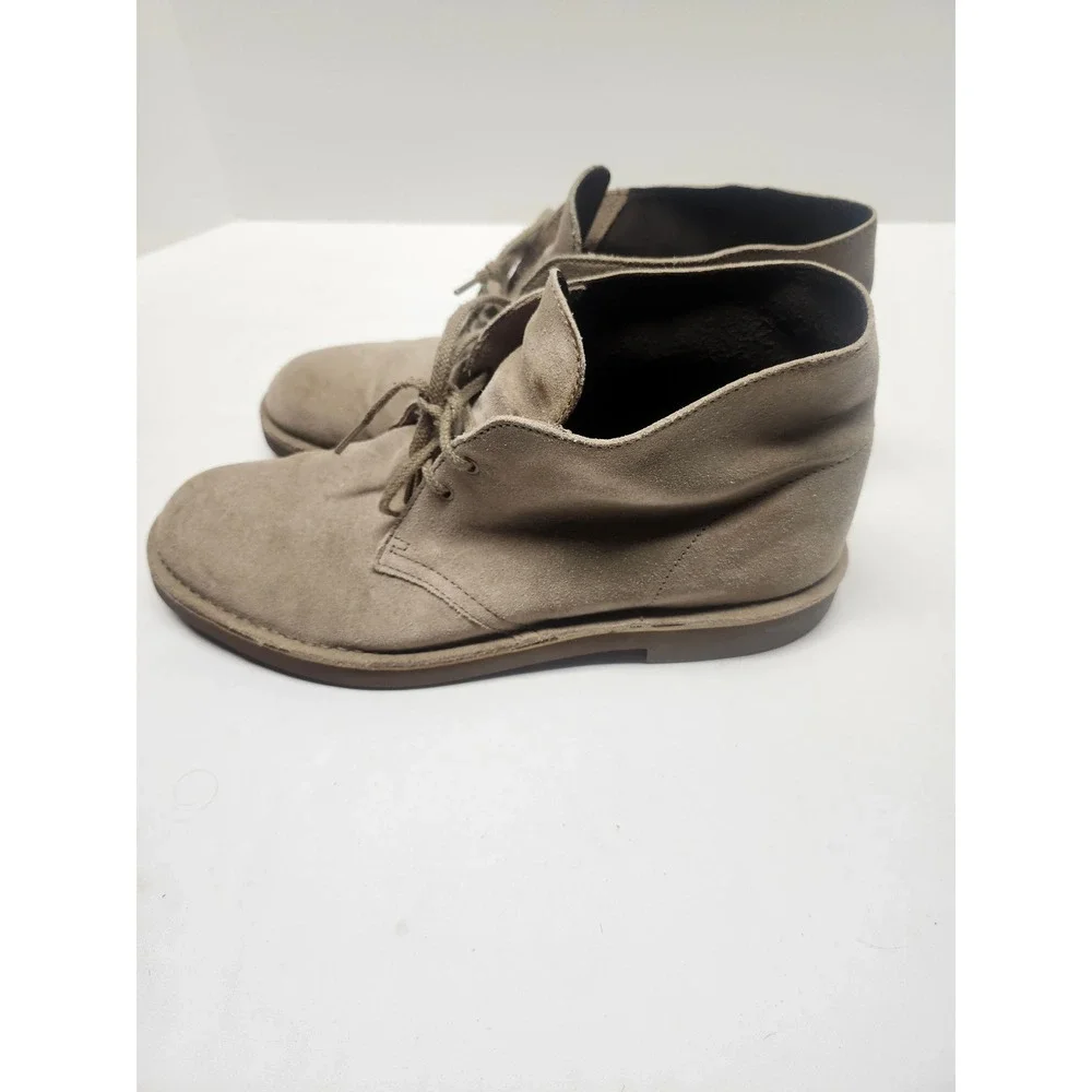Clarks Bushacre 2 Mens 11.5 M Taupe Sand Suede Chukka Desert Boots 26082285